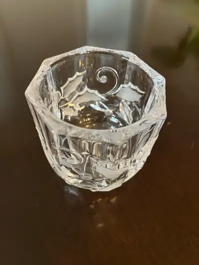 Vintage Mikasa Crystal Votive, View more