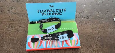 Bracelets pour le Festival d'été de Québec (FEQ) 2026, View more