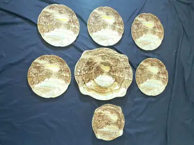 Olde English Country Side 9 Piece Dining Ware Set, View more