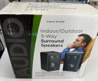 Centrios Indoor/Outdoor Shelf Speakers