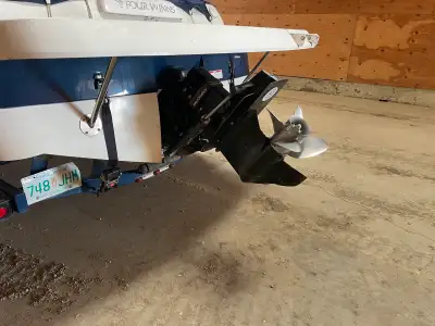 16 foot fish and ski boat with board 4.3 220 hp indoor motor. Very good condition, used very little,...