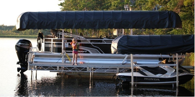 Bertrand Pontoon Lift: 3500 lb, Made in Canada, 2023 Pricing! in Other in Ottawa - Image 2