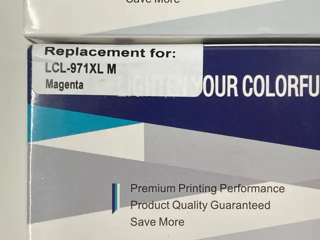 LCL Ink Cartridges for HP 970XL-Black 971XL-Cyan/Magenta/Yellow in Printers, Scanners & Fax in Edmonton - Image 5
