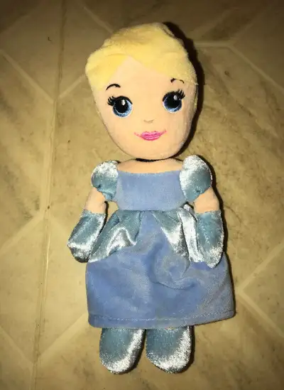 Disney Cinderella Princess Plush 8 Inches Stuffed Doll, View more