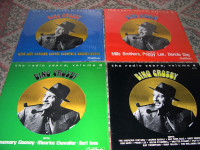 Bing Crosby - The Radio Years - Volume 1,2,3,4 LP vinyle