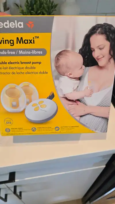 Hands-Free Double Electric breast pump, View more
