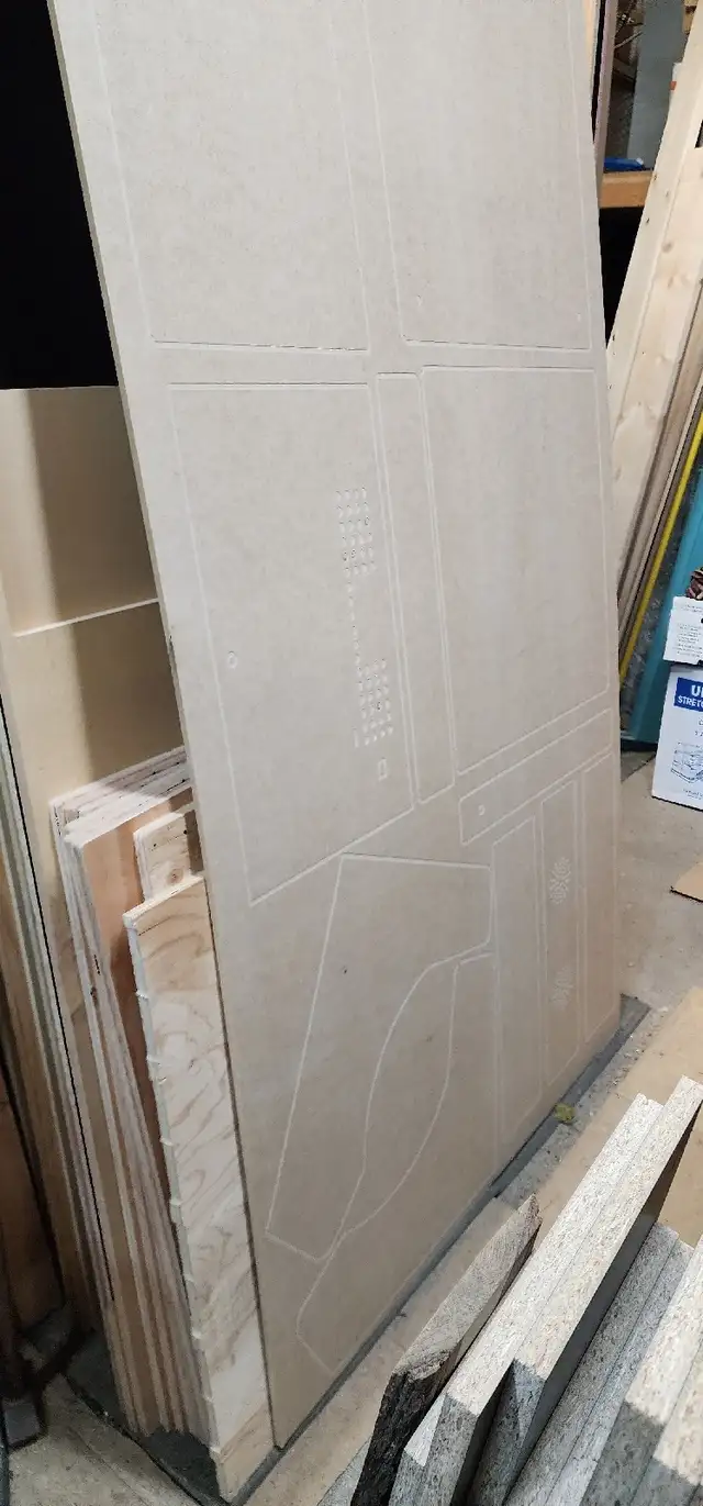 MDF SHEETS IN STOCK used,NEW,WORK BENCH TOPS in Cabinets & Countertops in Oakville / Halton Region - Image 6