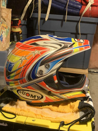 Motocross  Helmet (Med) used twice