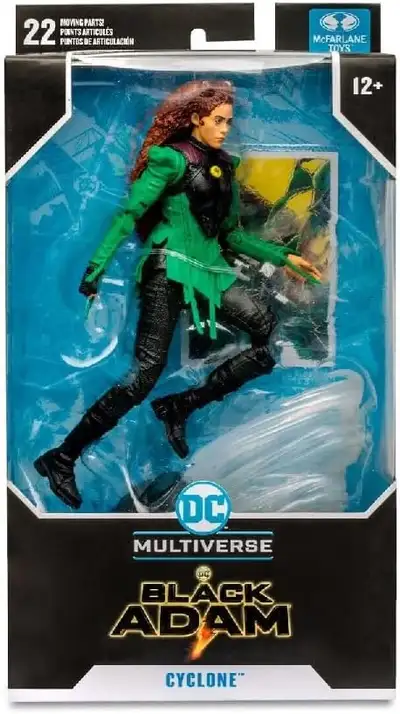 McFarlane Toys DC Multiverse Black Adam Movie Cyclone $20, View more