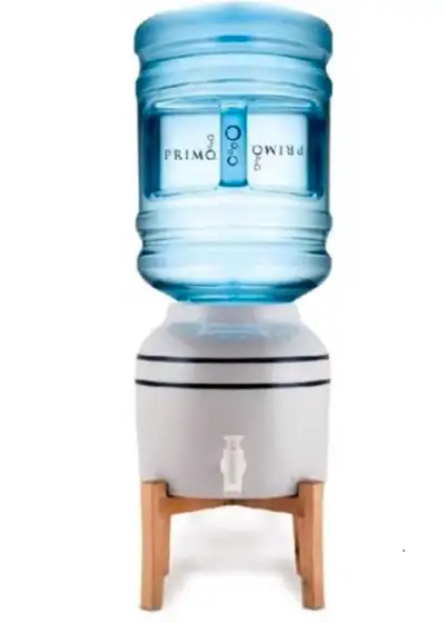 Primo Ceramic Countertop Water Jug Dispenser with Stand. Bottle NOT included New in Box Pick up at Y...