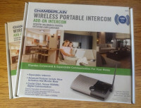Wireless portable Intercom