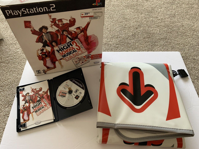 High School Musical 3 Bundle (Sony Playstation 2 ps2) w/  Mat in Older Generation in Hamilton - Image 3