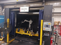 PANASONIC Headstock Robotic Welding System 81 in between centers