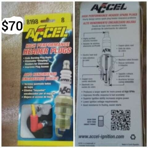 Brand New ACCEL High Performance Header Plugs For Sale in Engine & Engine Parts in Renfrew
