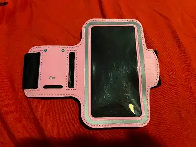 PINK WATERPROOF CELLPHONE ARM BAND new, View more