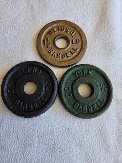 3 Steel Weights , View more