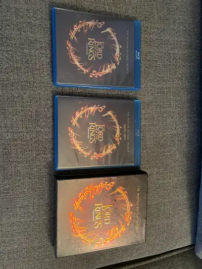 lord of the rings blu ray trilogy, View more