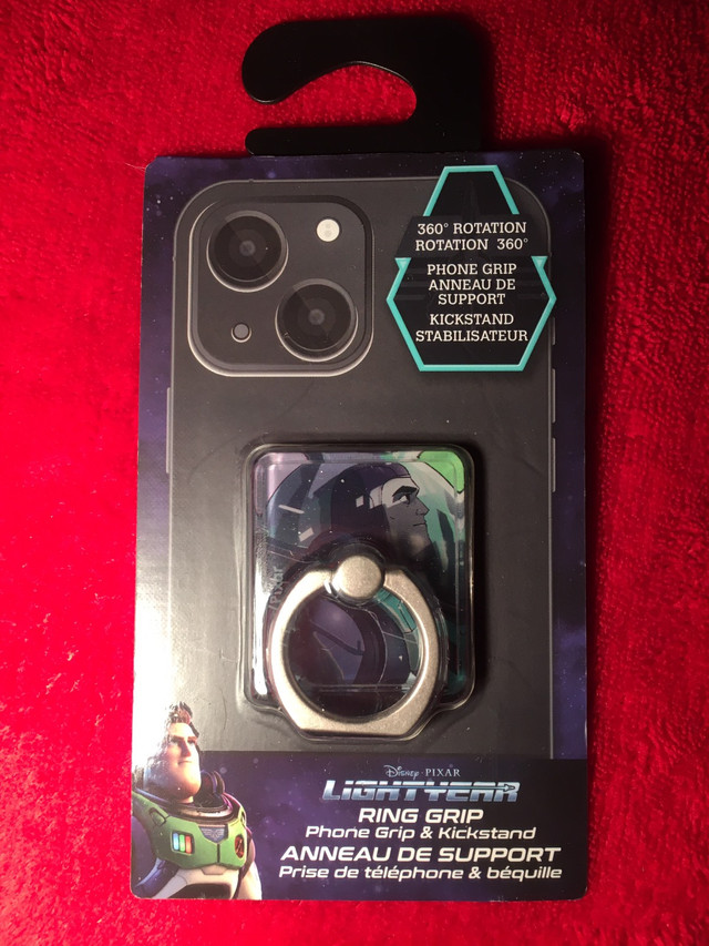 New Sealed Disney Phone Ring Hand Grip & Kickstand $10each in Cell Phone Accessories in Kawartha Lakes - Image 3