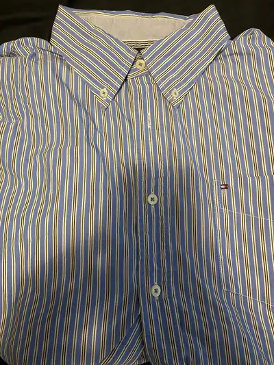 Tommy Hilfiger Men’s long sleeve dress shirt XL, View more