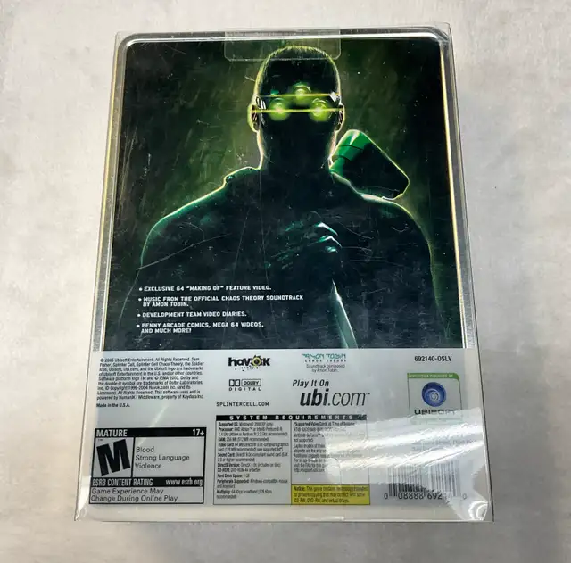 Splinter Cell Chaos Theory:Limited Collector’s Edition-PC in PC Games in North Bay - Image 3
