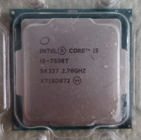 Intel i5 7500T (CPU)