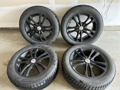 Excellent set of Bridgestone Blizzak tires with lots of tread left - 7/32nd tread on all 4 tires. As...