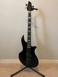 Custom Warmoth Z Bass Guitar
