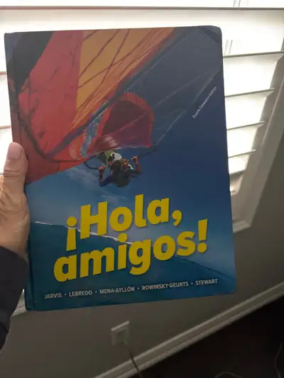 Hola amigos ! Hard cover book , View more