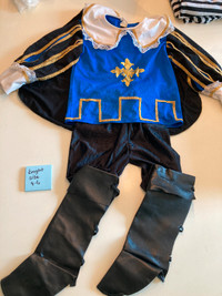 Halloween costume knight size 4-6