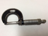 L. S. Starrett Co. 436 -1 in Machinists Micrometer