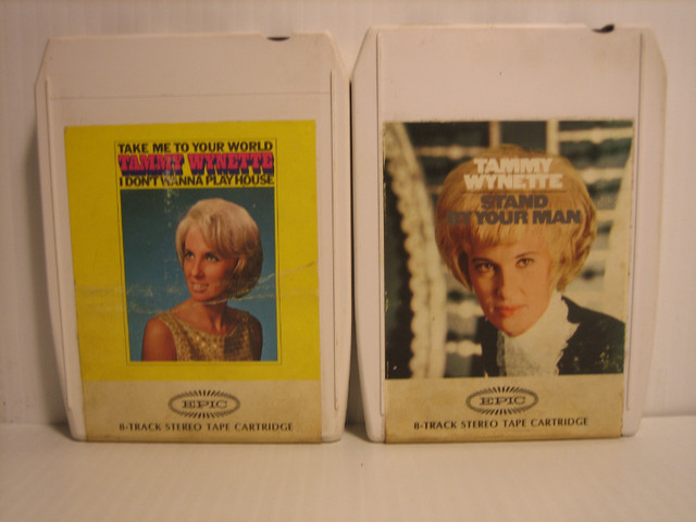 TAMMY WYNETTE 8 TRACK TAPE CARTRIDGES in Arts & Collectibles in London