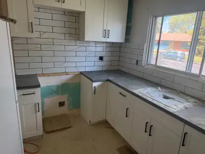 I do drywall, painting, flooring, install cabinet, landscaping…. Please txt with your experience and...