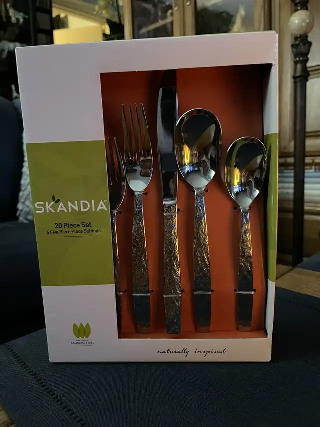 Skandia Ferro 20 piece cutlery set, by Hampton Forge in Kitchen & Dining Wares in City of Toronto - Image 7