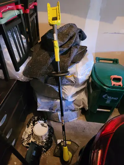 Lawn care equipment. Barely used, View more