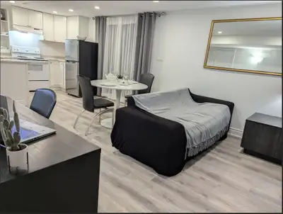 SHORT-TERM FULLY FURNISHED 1-BEDROOM — NORTH YORK Available December 1 | $2,300/month — ALL-INCLUSIV...