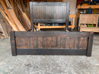 Reclaimed Wood Bed frames mattress only style