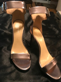 Calvin Klein Leather Strap High Fashion Shoes Size 7.5
