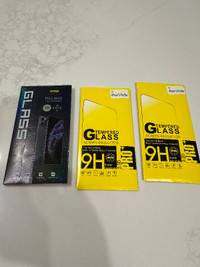Tempered Glass iPhone 13 Screen Protectors.