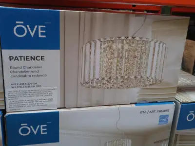 OVE Decors Patience LED Chandelier - Crystal Accents-SPECIAL-$95, View more