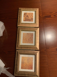 Set of 3 Egyptian Pictures