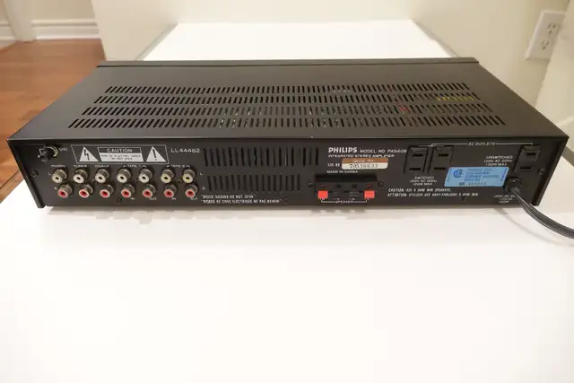 Philips PA-540B Integrated Stereo Amplifier in Stereo Systems & Home Theatre in City of Toronto - Image 8