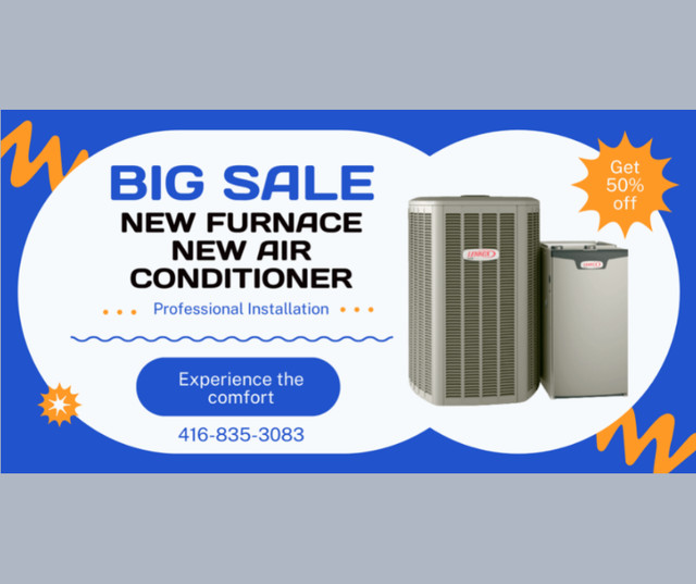 Springtime Deal For Air Conditioners and Furnaces in Heating, Cooling & Air in Oshawa / Durham Region