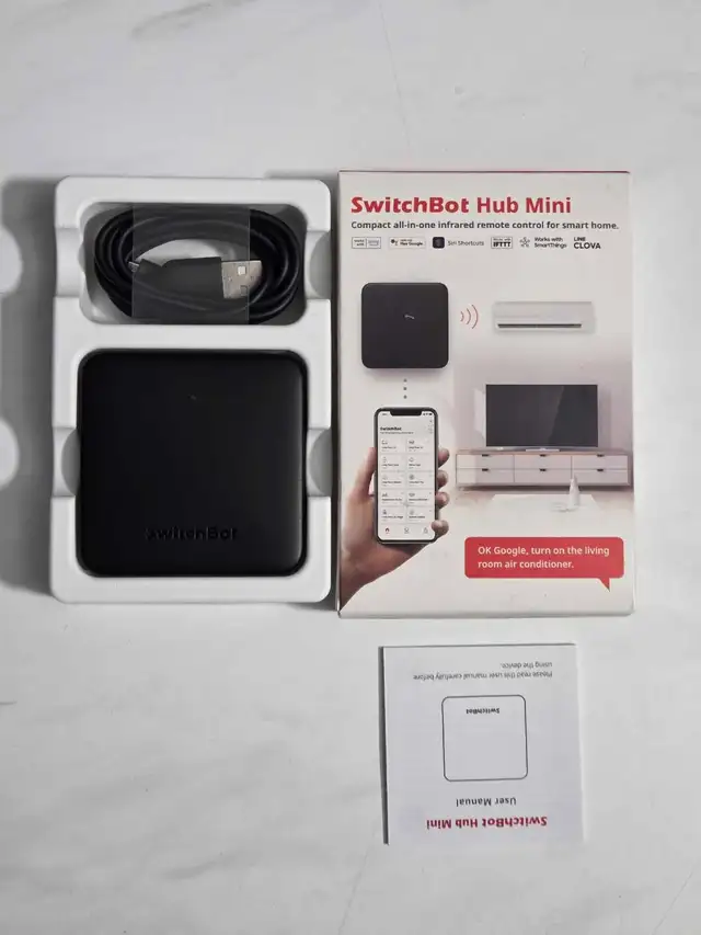 SwitchBot Hub Mini Smart Remote - IR Blaster, Link SwitchBot to 446508599125616647