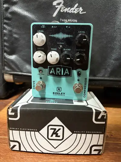 Keeley Aria Compressor and Overdrive Pedal , View more