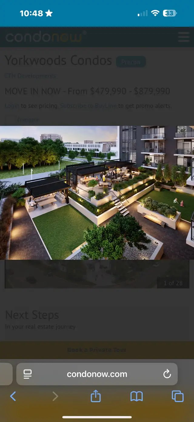 condo for rent / 2 bedroom 2 Full bathroom in Long Term Rentals in City of Toronto - Image 8