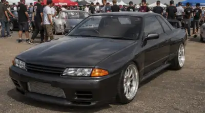 TESTING WATERS. This 1990 Nissan Skyline GTS is a legendary performance coupe that comes in a sleek...