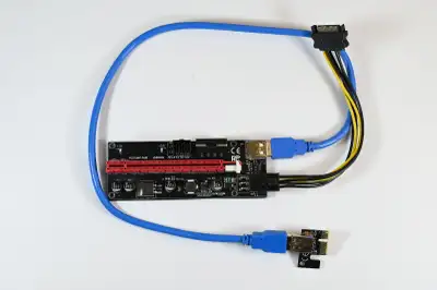 Mining PCI-E Riser VER009S PCE164P-N08 Overview: The Mining PCI-E Riser VER009S (PCE164P-N08) is a P...