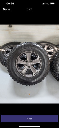 Jeep Wrangler Rubicon Recon Wheels and Tires