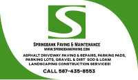 Asphalt & Gravel, Driveway &  Parking Lot Repairs & Services