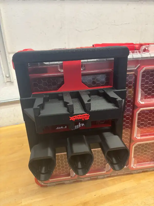 Milwaukee Packout Holder Carrier for 3x M12 and 4x M18 Batteries in Power Tools in Markham / York Region - Image 8